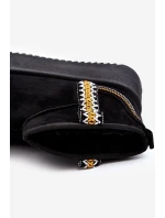 Sněhule Na Platformě S Vzorem Černé model 21645925 - Boto Sněhule Na Platformě S Vzorem Černé model 21645925 - Boto