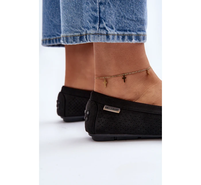 Dámské černé šněrovací mokasíny model 21647810 - Boto