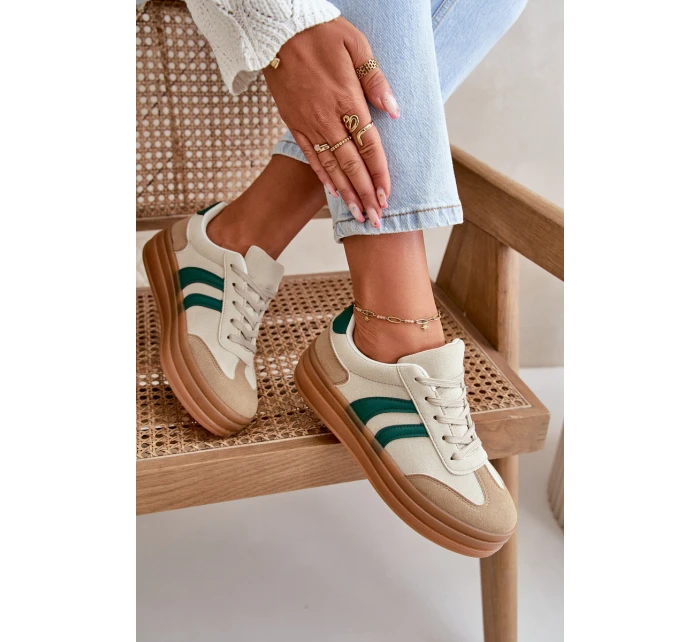 Dámské tenisky na platformě model 21667481 - EVENTO Dámské tenisky na platformě model 21667481 - EVENTO