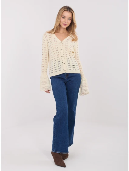 Sweter PM SW model 21821354 jasny beżowy - FPrice