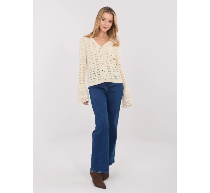 Sweter PM SW model 21821354 jasny beżowy - FPrice