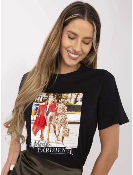 T shirt PM TS model 20259079 czarny - FPrice