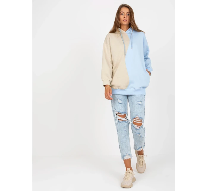 Mikina RV BL 8233.32X světle modrá