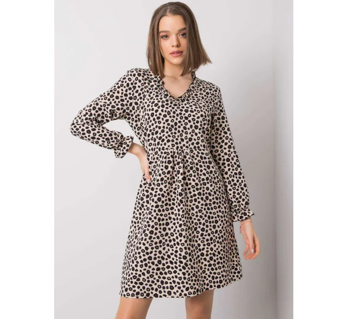 Šaty WN SK R817.66 světle béžová