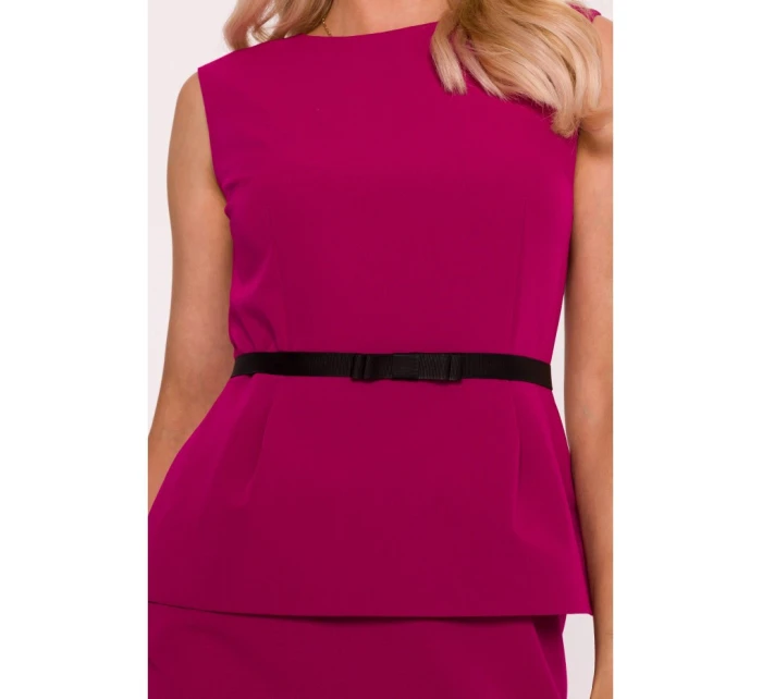 šaty švestka model 21470775 - STYLOVE