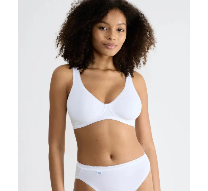 Dámská podprsenka Basic+ Soft Bra - WHITE - bílá 0003 - SLOGGI