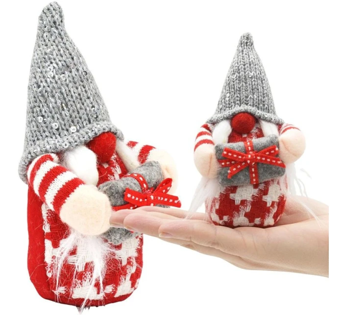 SKRZAT GNOM DEKORACYJNY model 21833233 SZARY GIRL