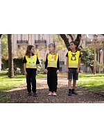 Korntex FUN Dětská bezpečnostní vesta 76.FUNY hi vis yellow/elephant Korntex FUN Dětská bezpečnostní vesta 76.FUNY hi vis yellow/elephant
