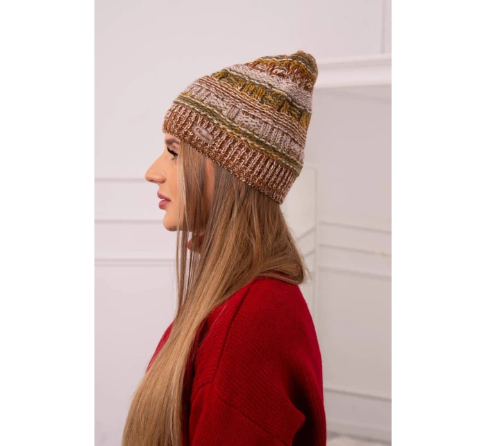 Čepice s fleecem Patrycja K254 model 18752129 - K-Fashion Čepice s fleecem Patrycja K254 model 18752129 - K-Fashion