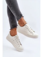 Dámské tenisky s platformou Big Star LL274A177 bílé Dámské tenisky s platformou Big Star LL274A177 bílé