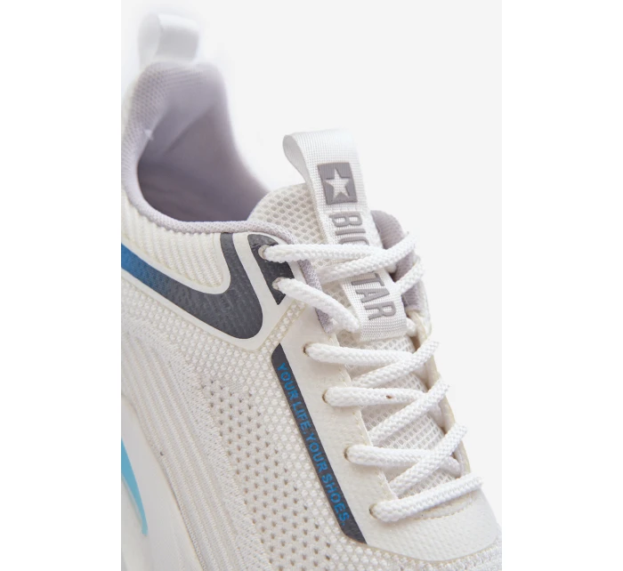 Pánské sportovní boty HI-POLY SYSTEM Big Star NN174374 Bílé Pánské sportovní boty HI-POLY SYSTEM Big Star NN174374 Bílé