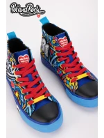 Tenisky Pol'and'Rock Festival X Big Star SS174500 Modré Tenisky Pol'and'Rock Festival X Big Star SS174500 Modré