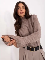 Sweter IT SW model 21469890 ciemny bezowy - FPrice