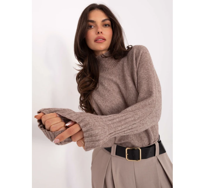 Sweter IT SW model 21469890 ciemny bezowy - FPrice