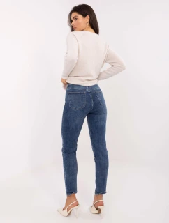 Spodnie jeans SP ciemny niebieski model 21734293 - FPrice