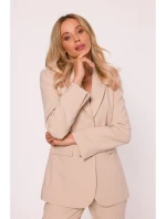 S417 Blejzr s laclem - béžový