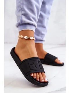 Dámské módní pantofle Big Star - černé