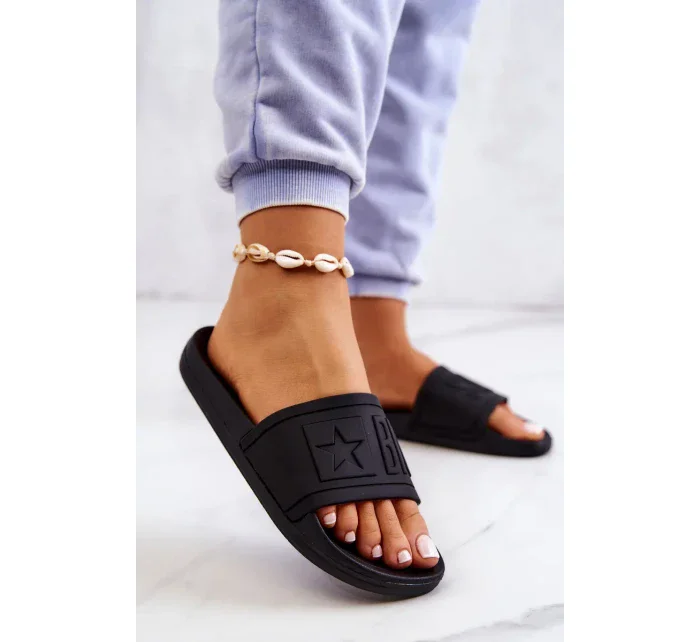 Dámské módní pantofle Big Star - černé Dámské módní pantofle Big Star - černé