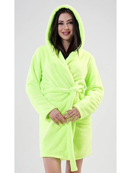 Dámský župan krátký s kapucí model 22408345 - Vienetta