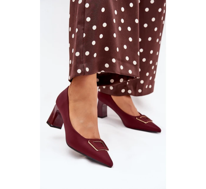 Lodičky na sloupku model 216089 Step in style