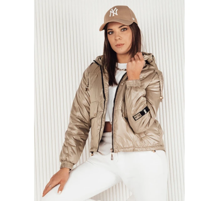Dámská přechodná bunda camel Dstreet model 21972274 - FashionStreet