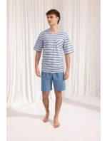 Pyžamo model 21015952 cr/r MXL W25 pánské - Regina Pyžamo model 21015952 cr/r MXL W25 pánské - Regina
