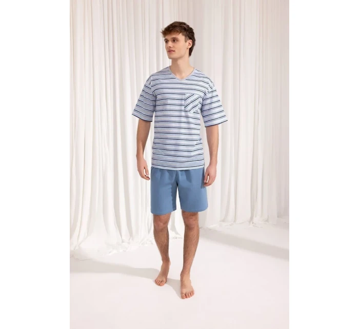 Pyžamo model 21015952 cr/r MXL W25 pánské - Regina Pyžamo model 21015952 cr/r MXL W25 pánské - Regina