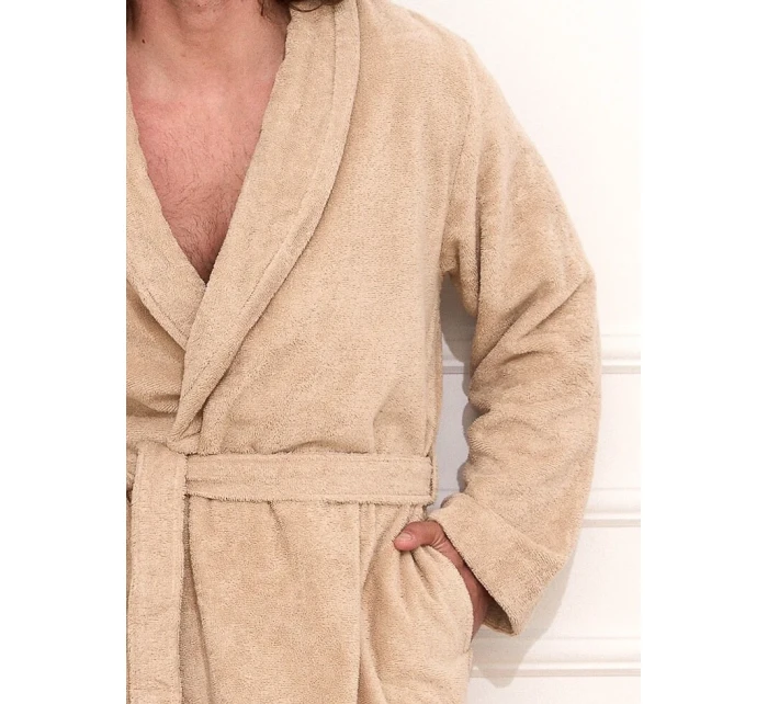 Dlouhý pánský župan model 21038598 4XL - L&L Dlouhý pánský župan model 21038598 4XL - L&L