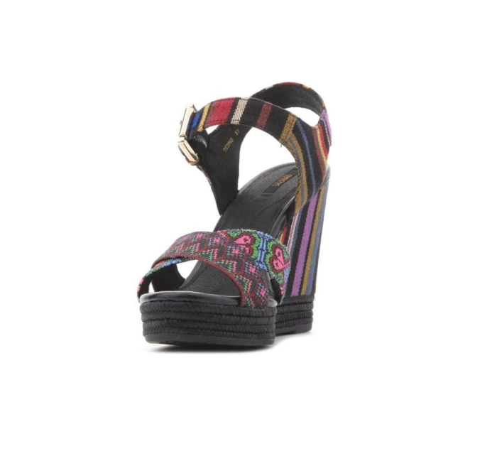 Geox W D82P6G 000AW C0042 dámské boty na platformě