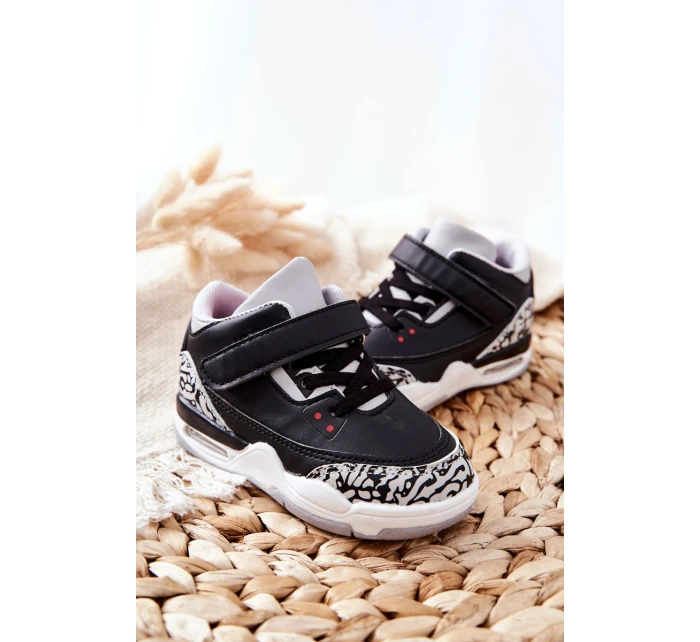 Dětské Sportovní Boty Černé a červená Linen Dětské Sportovní Boty Černé a červená Linen