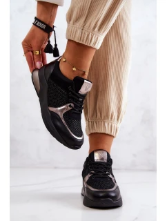 Módní sportovní obuv Dámské tenisky Black model 21577271 - VINCEZA