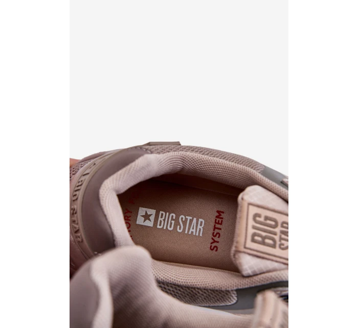 Pánské lehké tenisky Memory Foam System Big Star LL174151 Béžová Pánské lehké tenisky Memory Foam System Big Star LL174151 Béžová