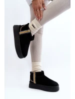 Sněhule Na Platformě S Vzorem Černé model 21645925 - Boto Sněhule Na Platformě S Vzorem Černé model 21645925 - Boto