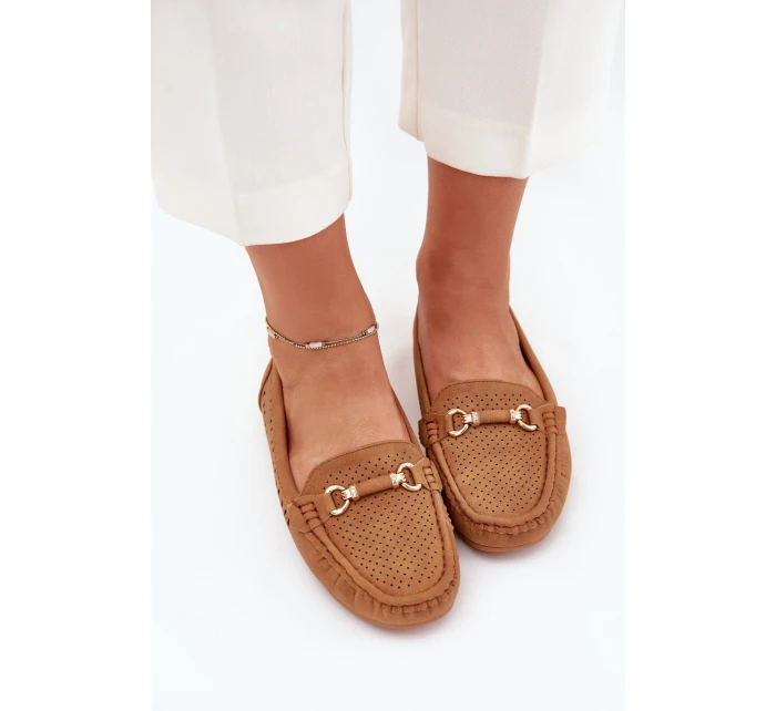 Dámské Mokasíny S Výřezem A Dekorací Camel Kaydance Dámské Mokasíny S Výřezem A Dekorací Camel Kaydance