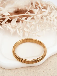 Dámský náramek ze nerezové oceli zlatý