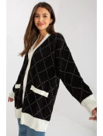 Svetr na zapínání model 170816 Rue Paris Svetr na zapínání model 170816 Rue Paris