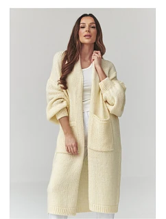 Svetr na zapínání  model 226876 Makadamia