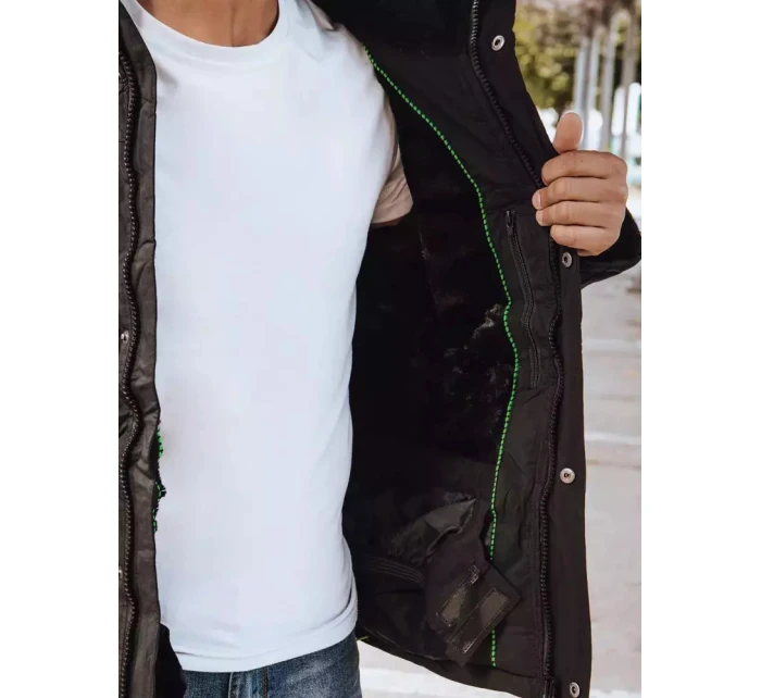 Pánská zimní bunda černá FashionStreet TX4240