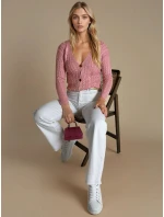 Dámský svetr růžový Dstreet model 21967026 - FashionStreet