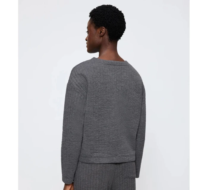 Cozy Comfort Top Quilted - GRAY - TRIUMPH GRAY - TRIUMPH