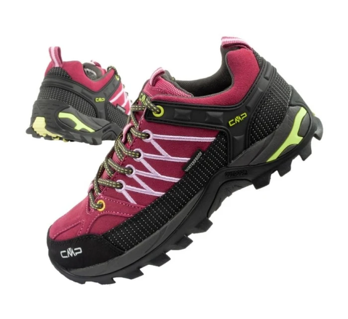 CMP Rigel Dámské nepromokavé trekové boty pink dámské