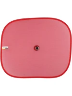 SLUNEČNÍ CLONA S PŘÍSAVKOU 2KS DUNLOP ČERVENÁ