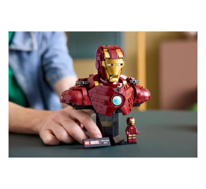 LEGO Marvel 76327 Busta Iron Mana MK4 LEGO Marvel 76327 Busta Iron Mana MK4