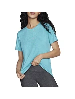 Skechers Go Dri Swift Tee TS104-WAQ Modré XS