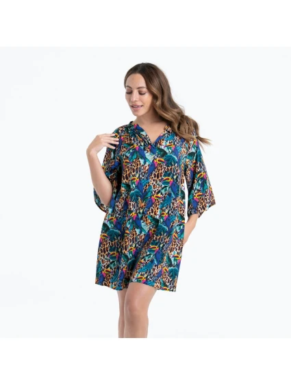 Plážové šaty Anita s leopardím model 21959712 - RosaFaia Plážové šaty Anita s leopardím model 21959712 - RosaFaia