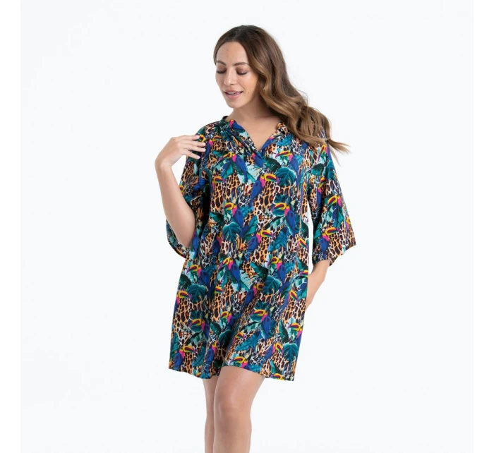 Plážové šaty Anita s leopardím model 21959712 - RosaFaia Plážové šaty Anita s leopardím model 21959712 - RosaFaia