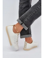 Dámské klasické zlaté tenisky model 21684893 - Boto Dámské klasické zlaté tenisky model 21684893 - Boto