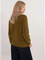 Jumper AT SW model 20503901 olivově zelený - FPrice