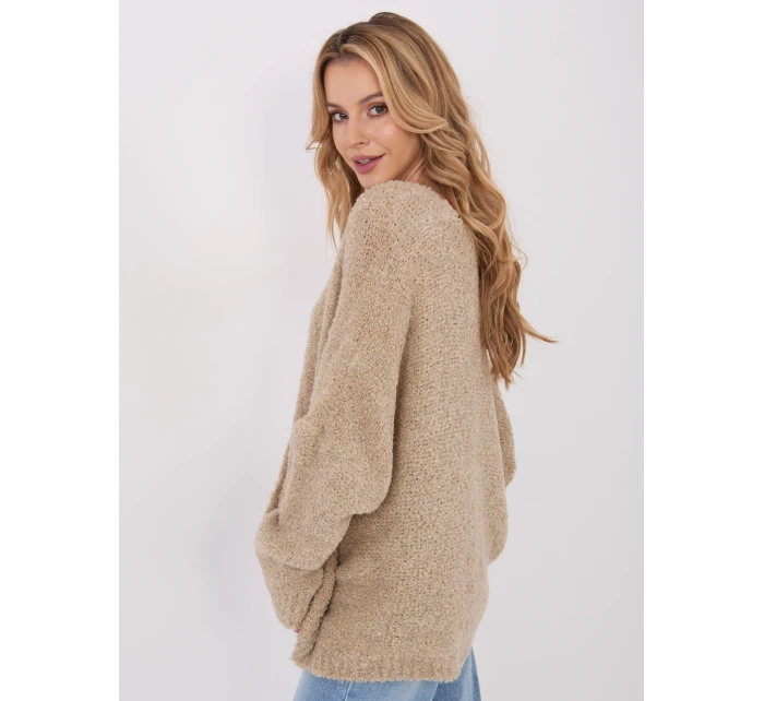 Sweter CH SW model 21782446 beżowy - FPrice Sweter CH SW model 21782446 beżowy - FPrice