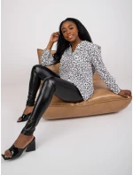 Halenka DHJ BZ 6825.56 bílé a černé Halenka DHJ BZ 6825.56 bílé a černé